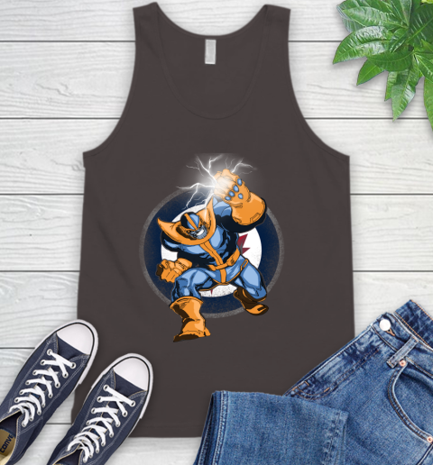 Winnipeg Jets NHL Hockey Thanos Avengers Infinity War Marvel Tank Top 6