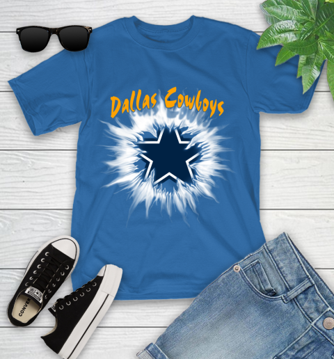 Dallas Cowboys NFL Football Adoring Fan Rip Sports Youth T-Shirt 12