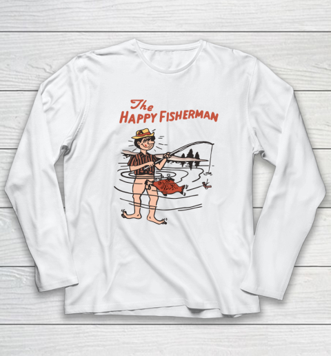 The Happy Fisherman Long Sleeve T-Shirt