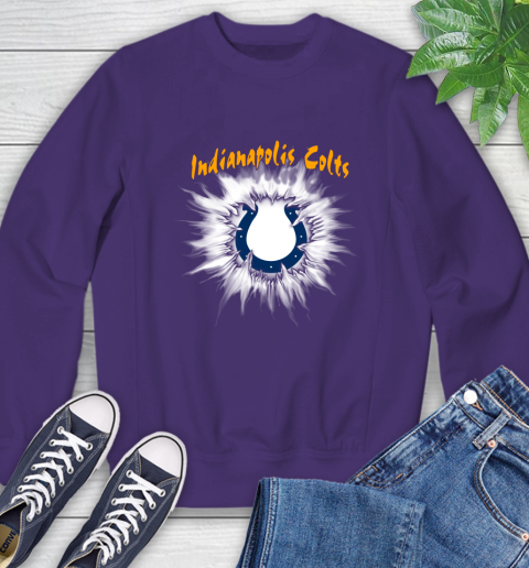 Indianapolis Colts NFL Football Adoring Fan Rip Sports Sweatshirt 4