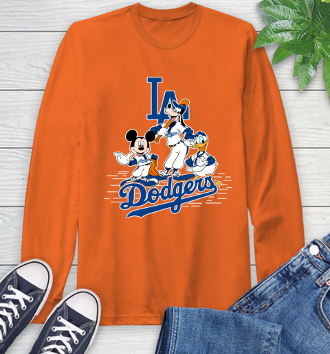 Personalized Chilling Donald Duck Disney Orange Baseball Jersey - T-shirts  Low Price