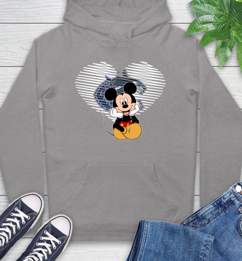 NHL Vancouver Canucks The Heart Mickey Mouse Disney Hockey Hoodie 6