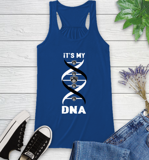 Brooklyn Nets NBA Basketball It's My DNA Sports Racerback Tank 8