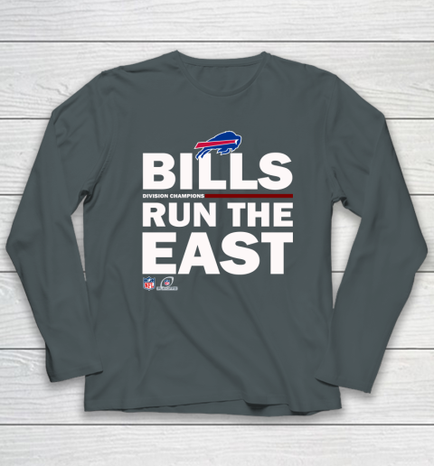 Bills Run The East Shirt Long Sleeve T-Shirt 4