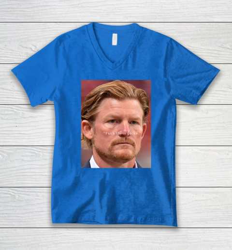 Les Snead Shirt FuckTthem Picks Shirt V-Neck T-Shirt 4