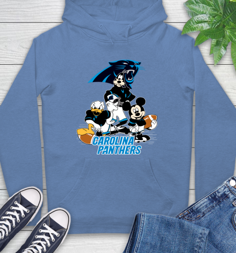 NFL Carolina Panthers Mickey Mouse Donald Duck Goofy Football Shirt Hoodie 11