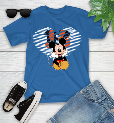 NFL Cincinnati Bengals The Heart Mickey Mouse Disney Football T Shirt_000 Youth T-Shirt 12