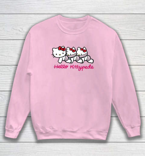 Hello Kittypede The Human Centipede Sweatshirt 5