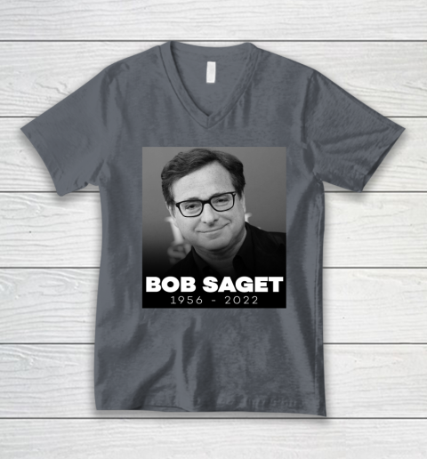 Bob Saget 1956 2022 V-Neck T-Shirt 3