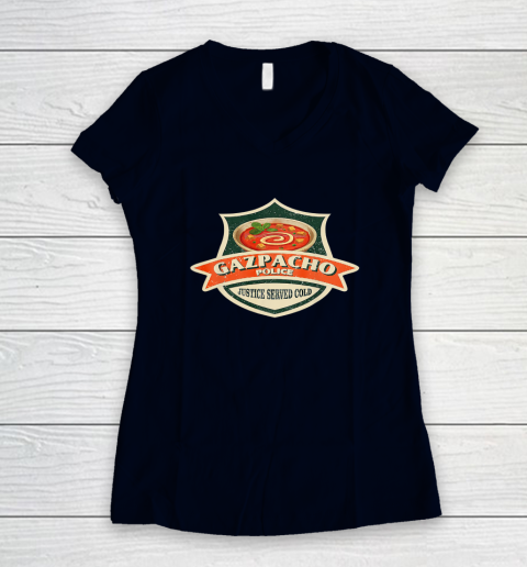 Gazpacho Police Women's V-Neck T-Shirt 2