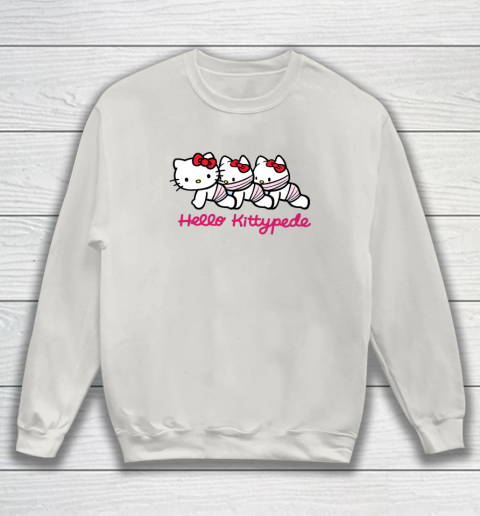 Hello Kittypede The Human Centipede Sweatshirt 8