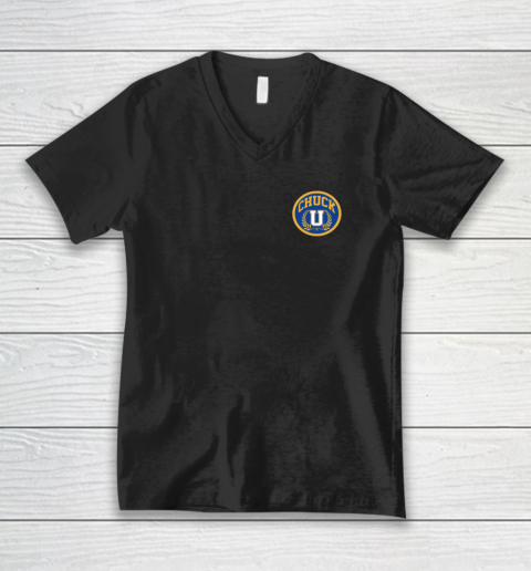 Chuck U Shirt Charles Barkley Chuck University V-Neck T-Shirt