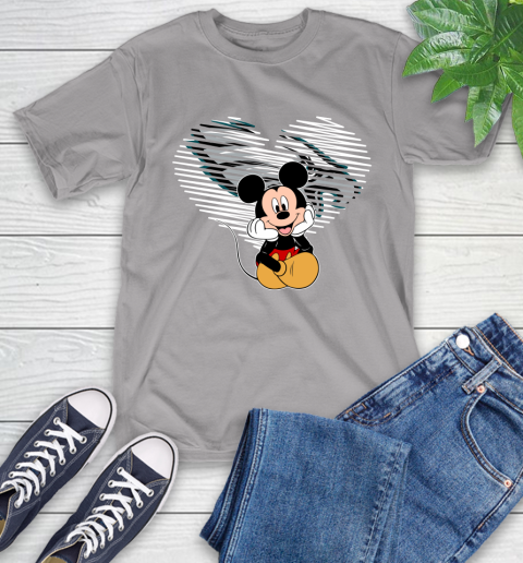 NFL Philadelphia Eagles The Heart Mickey Mouse Disney Football T Shirt_000 T-Shirt 6