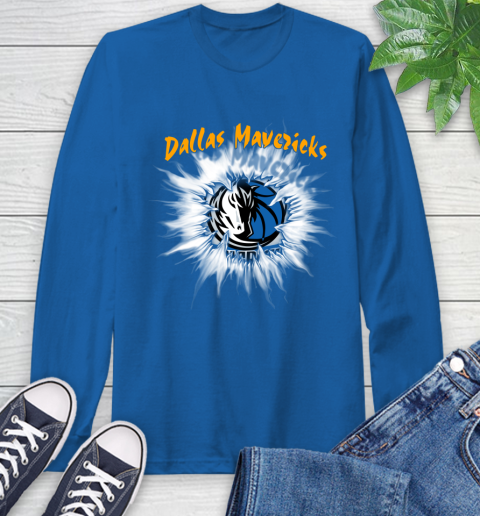 Dallas Mavericks NBA Basketball Rip Sports Long Sleeve T-Shirt 10