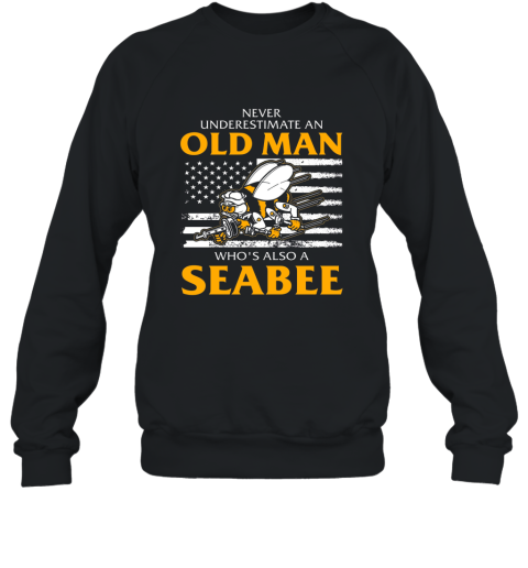 Navy Seabee Veteran T Shirt Sweatshirt