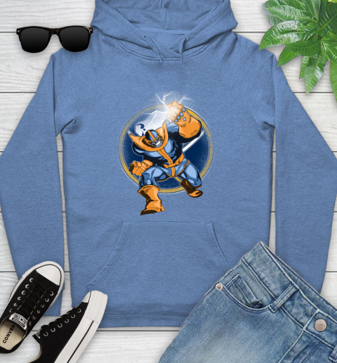 Buffalo Sabres NHL Hockey Thanos Avengers Infinity War Marvel Youth Hoodie 13