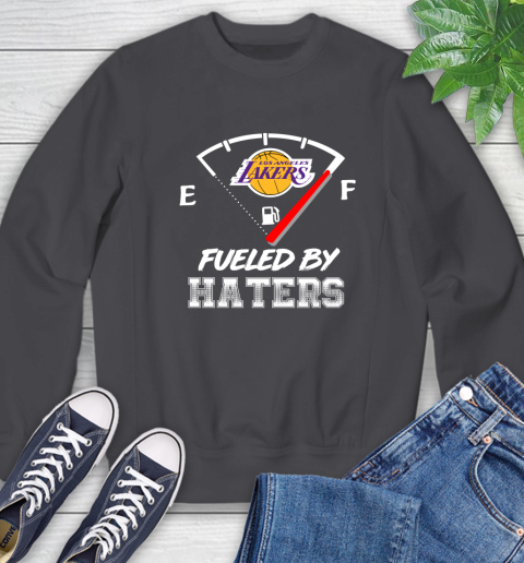 Los Angeles Lakers NBA Basketball Fueled By Haters Sports Sweatshirt 6