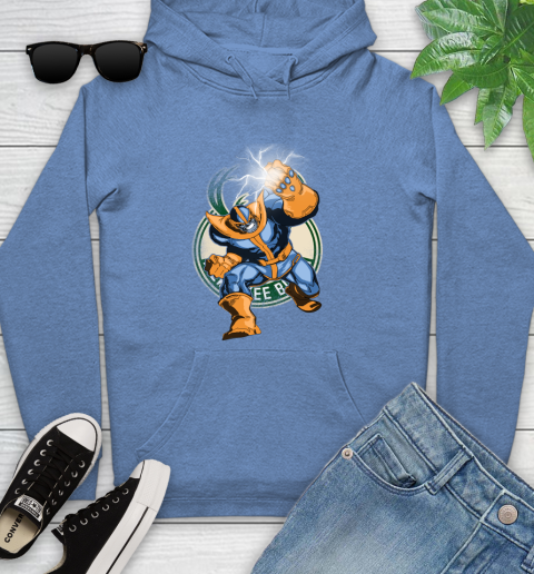 Milwaukee Bucks NBA Basketball Thanos Avengers Infinity War Marvel Youth Hoodie 13