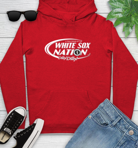 MLB A True Friend Of The Chicago White Sox Dilly Dilly Baseball Sports Youth Hoodie 12