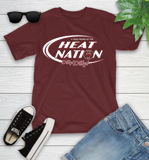 NBA A True Friend Of The Miami Heat Dilly Dilly Basketball Sports Youth T-Shirt 14