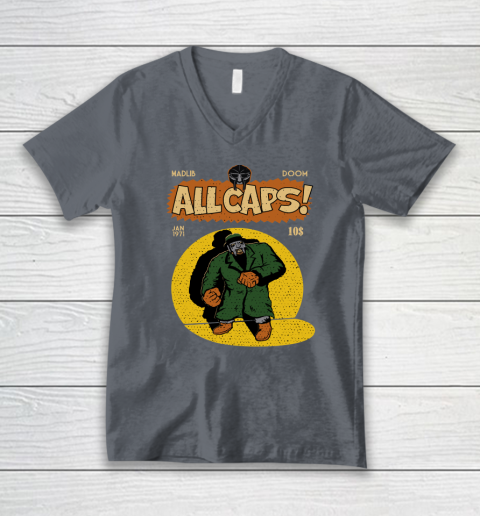 MF Doom Shirt  Madlib Doom V-Neck T-Shirt 3