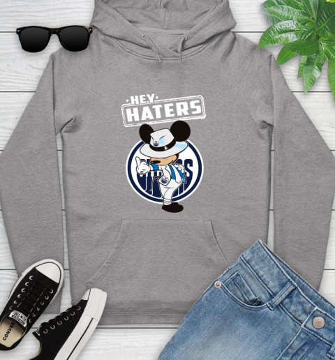 NHL Hey Haters Mickey Hockey Sports Edmonton Oilers Youth Hoodie 6