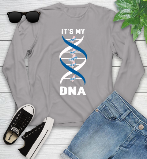 Los Angeles Dodgers MLB Baseball It's My DNA Sports Youth Long Sleeve 5
