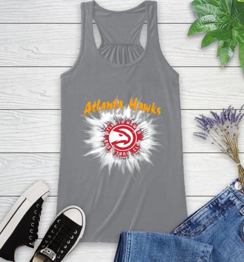Atlanta Hawks NBA Basketball Rip Sports Racerback Tank 4