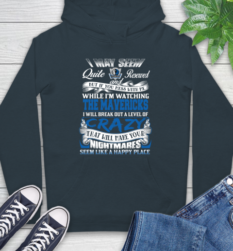 Dallas Mavericks NBA Basketball Don't Mess With Me While I'm Watching My Team Hoodie 7