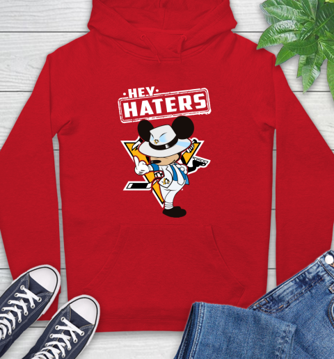 NHL Hey Haters Mickey Hockey Sports Pittsburgh Penguins Hoodie 10