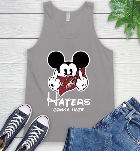 NHL Arizona Coyotes Haters Gonna Hate Mickey Mouse Disney Hockey T Shirt Tank Top 3