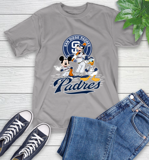 MLB San Diego Padres Mickey Mouse Donald Duck Goofy Baseball T Shirt T-Shirt 6