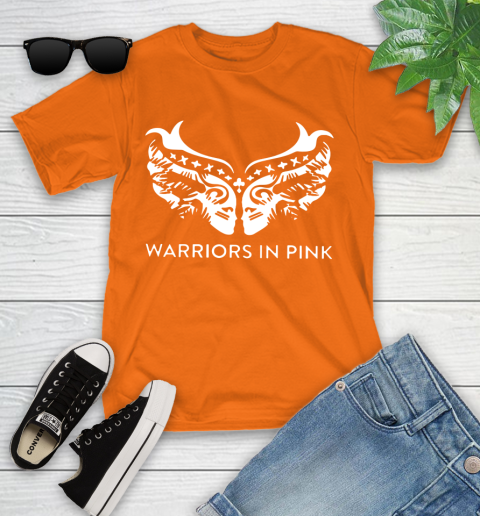 Ford cares warriors in pink shirt Youth T-Shirt 9