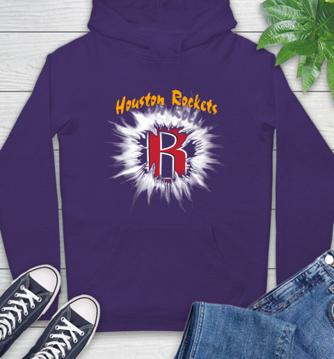 Houston Rockets NBA Basketball Rip Sports Hoodie 5