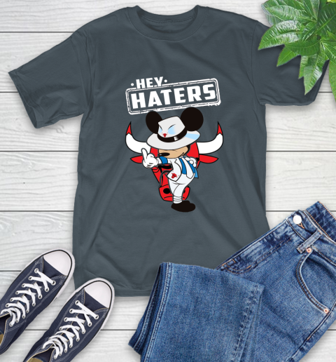 NBA Hey Haters Mickey Basketball Sports Chicago Bulls T-Shirt 10