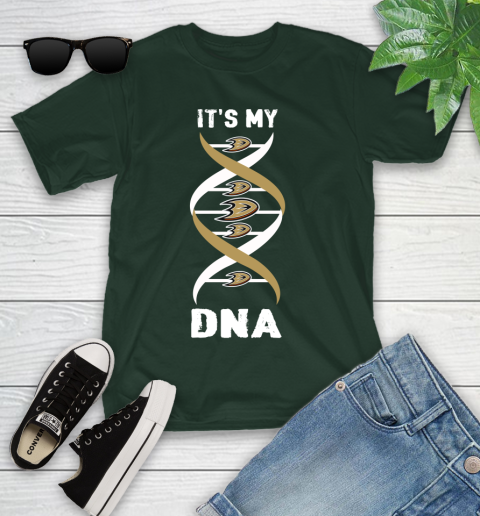 Anaheim Ducks NHL Hockey It's My DNA Sports Youth T-Shirt 5