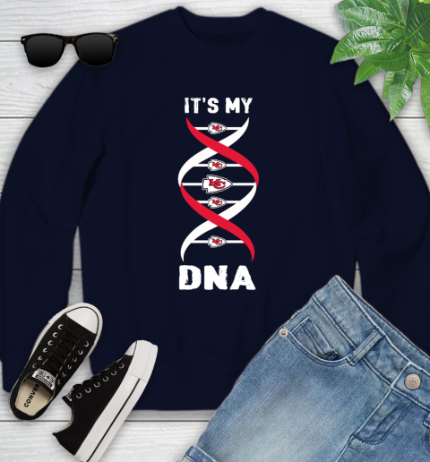 Kansas City Chiefs NFL Football It's My DNA Sports Youth Sweatshirt 2