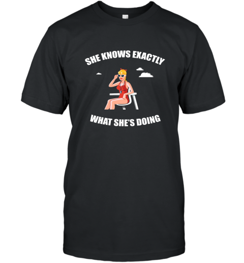 She Know_s Exactly What She_s Doing Wendy Peffercorn Shirt T-Shirt