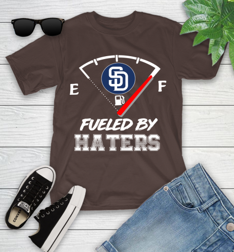San Diego Padres MLB Baseball Fueled By Haters Sports Youth T-Shirt 7