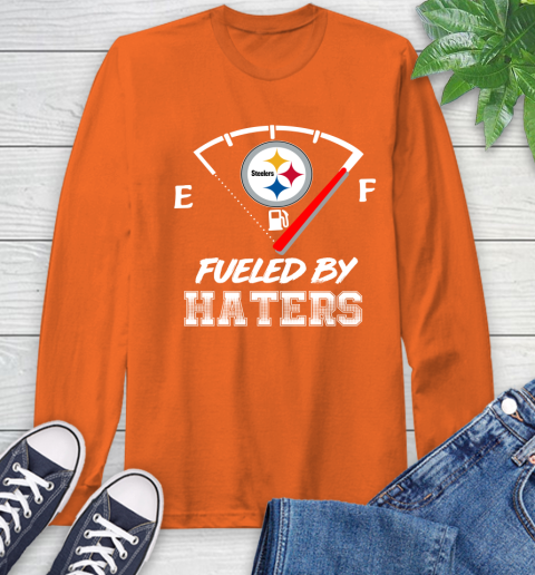 Pittsburgh Steelers NFL Football Fueled By Haters Sports Long Sleeve T-Shirt 4