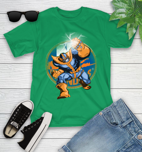 New York Islanders NHL Hockey Thanos Avengers Infinity War Marvel Youth T-Shirt 8