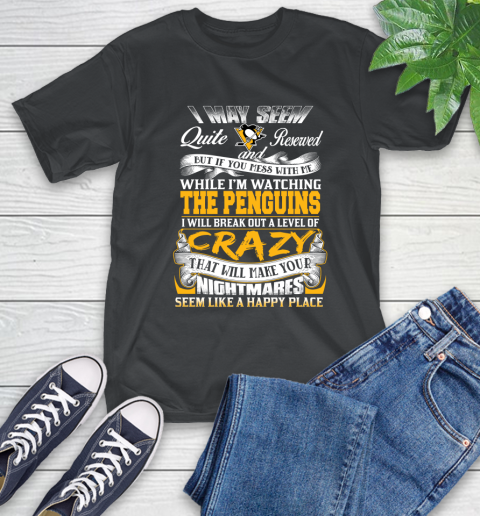 Pittsburgh Penguins NHL Hockey Don't Mess With Me While I'm Watching My Team T-Shirt