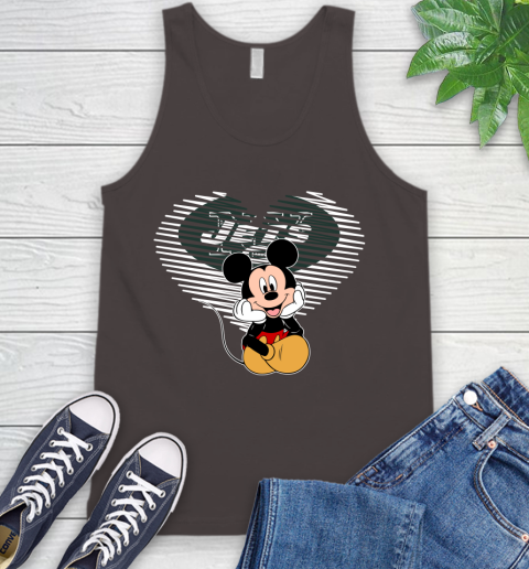 NFL New York Jets The Heart Mickey Mouse Disney Football T Shirt_000 Tank Top 6