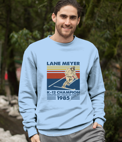 Better Off Dead Vintage T Shirt, Lane Meyer T Shirt, K12 Champion Defeated Roy Stalin On One Ski 1985 Tshirt