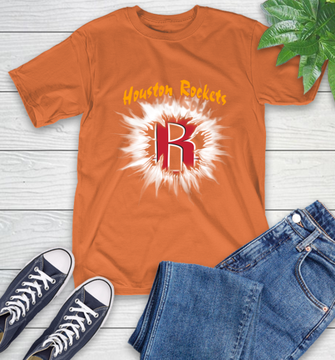 Houston Rockets NBA Basketball Rip Sports T-Shirt 4