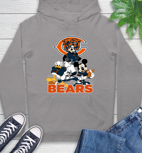 NFL Chicago Bears Mickey Mouse Donald Duck Goofy Football Shirt Hoodie 6