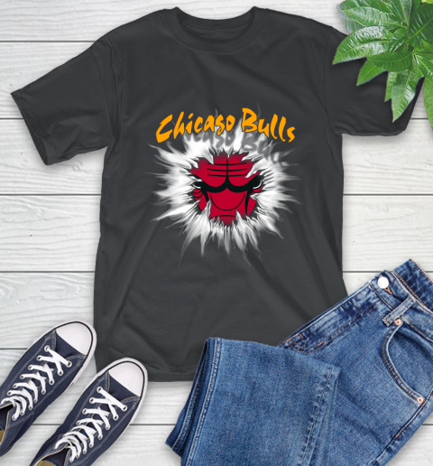 Chicago Bulls NBA Basketball Rip Sports T-Shirt