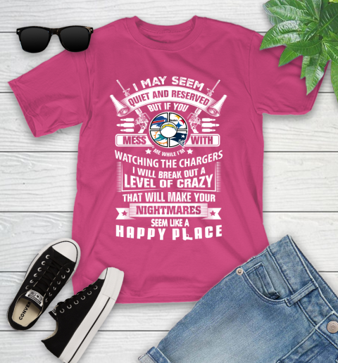 Los Angeles Rams NFL Football Don't Mess With Me While I'm Watching My Team Sports (2) Youth T-Shirt 11