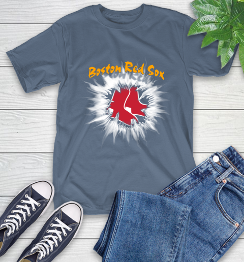 Boston Red Sox MLB Baseball Adoring Fan Rip Sports T-Shirt 8