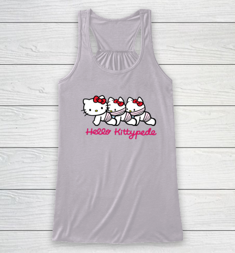Hello Kittypede The Human Centipede Racerback Tank 2